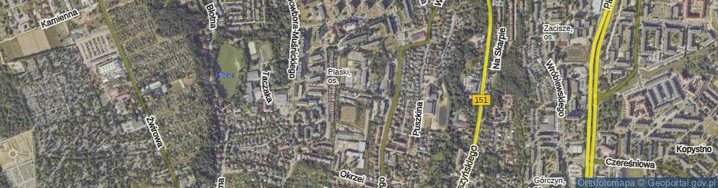 Zdjęcie satelitarne Kukuczki Jerzego ul.